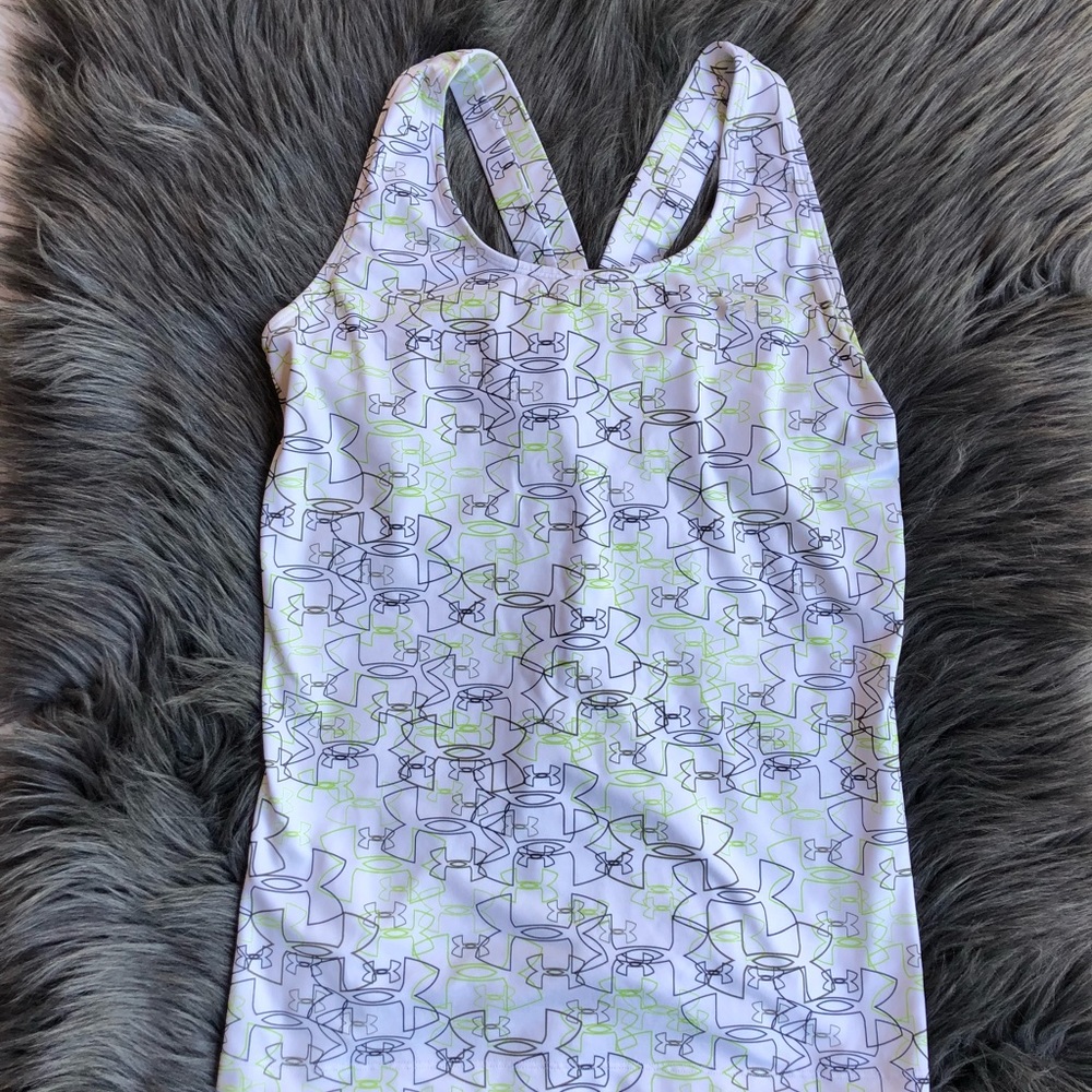 under armour print top